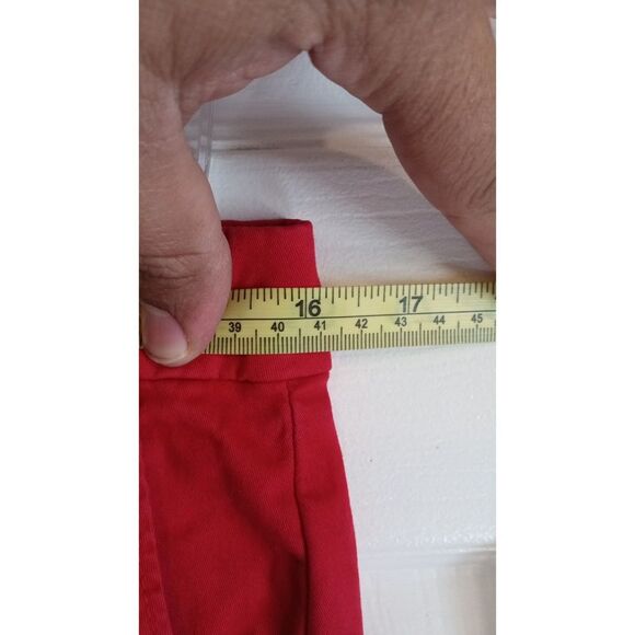 Tommy Hilfiger red and blue button 5" classic stretch shorts - Picture 7 of 7